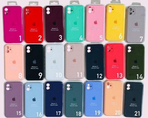 Funda silicona iPhone 11